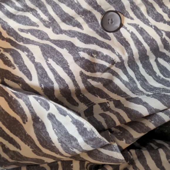 Relativity zebra trench coat - Picture 4 of 6